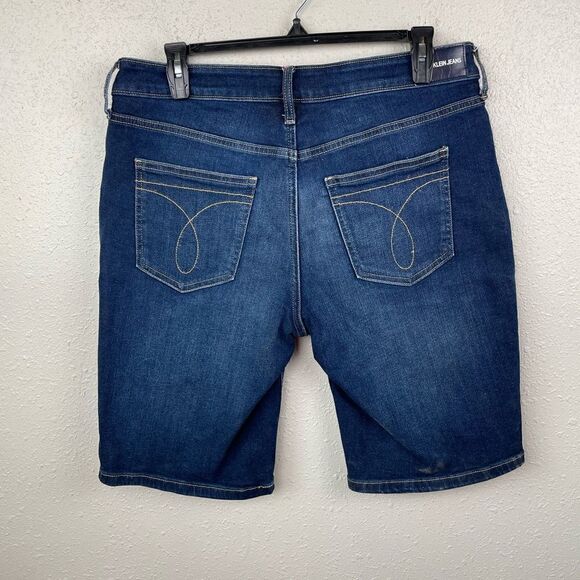 Calvin Klein Jeans Denim Shorts Size 10 EUC - Picture 4 of 5